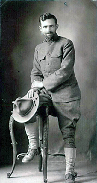 1918 Franklin in the Army