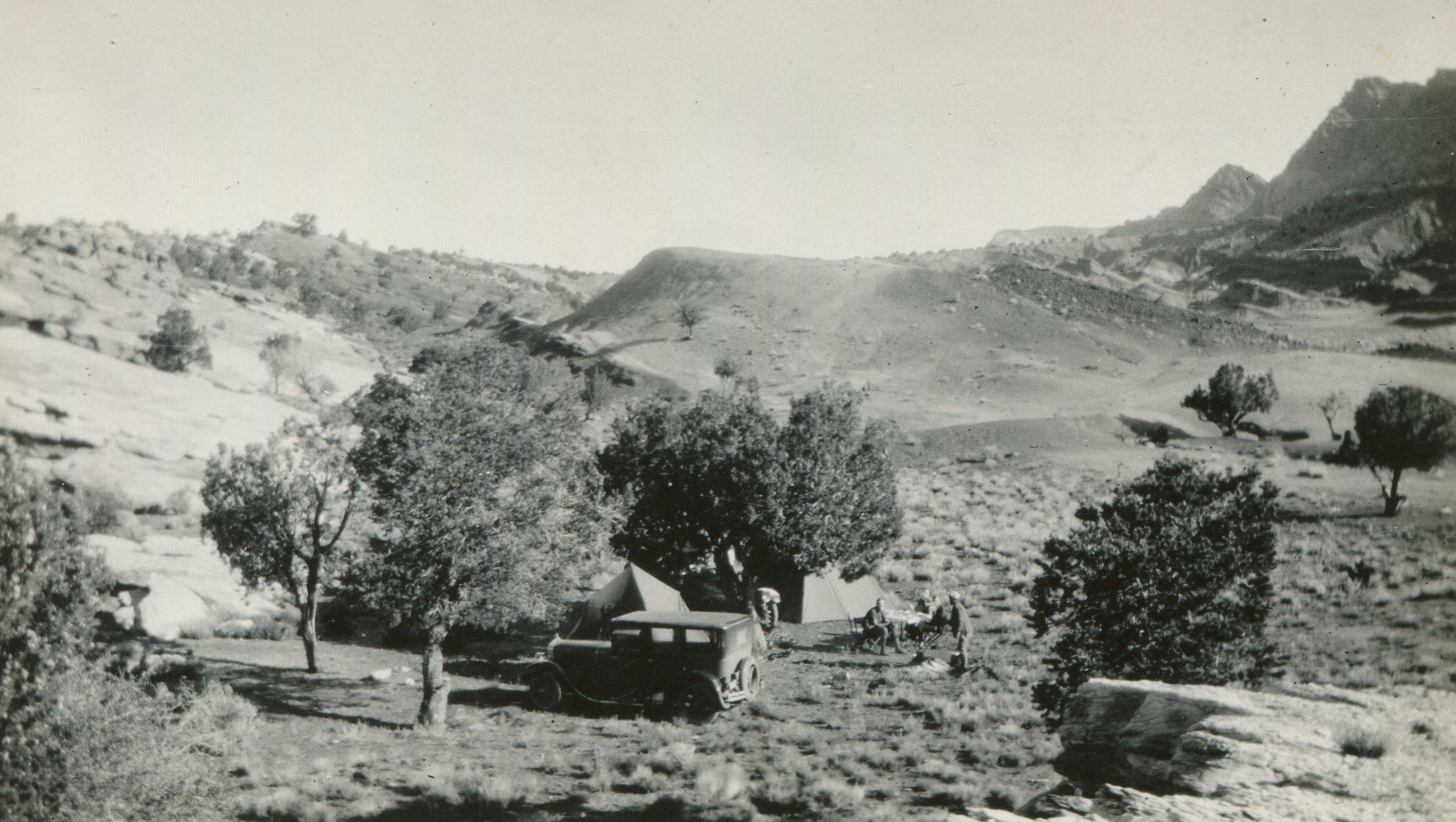 1927 Utah-Ariz Trip - Cottonwood Springs camp*
