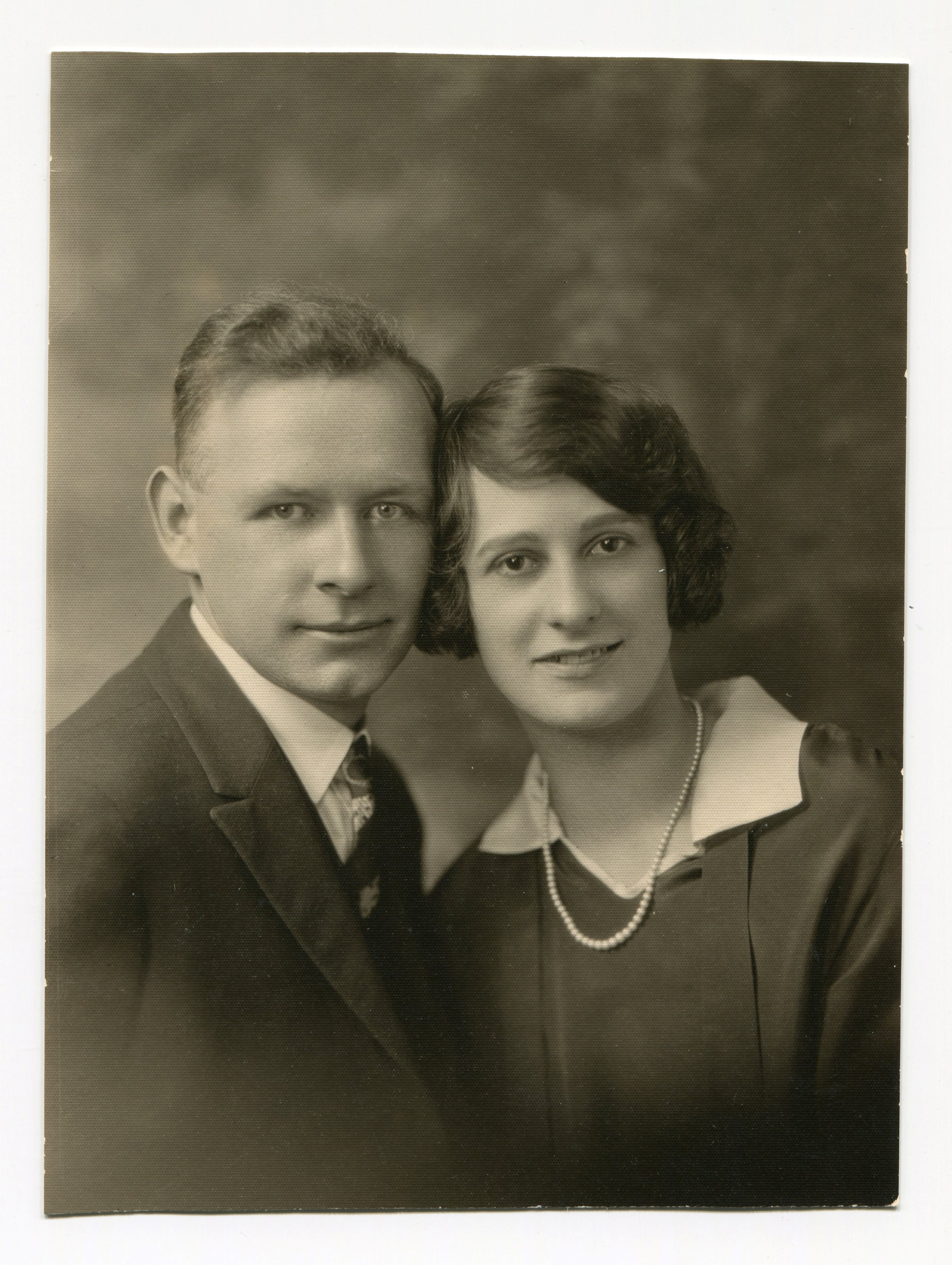 1935 Lillian & Clyde Reid portrait