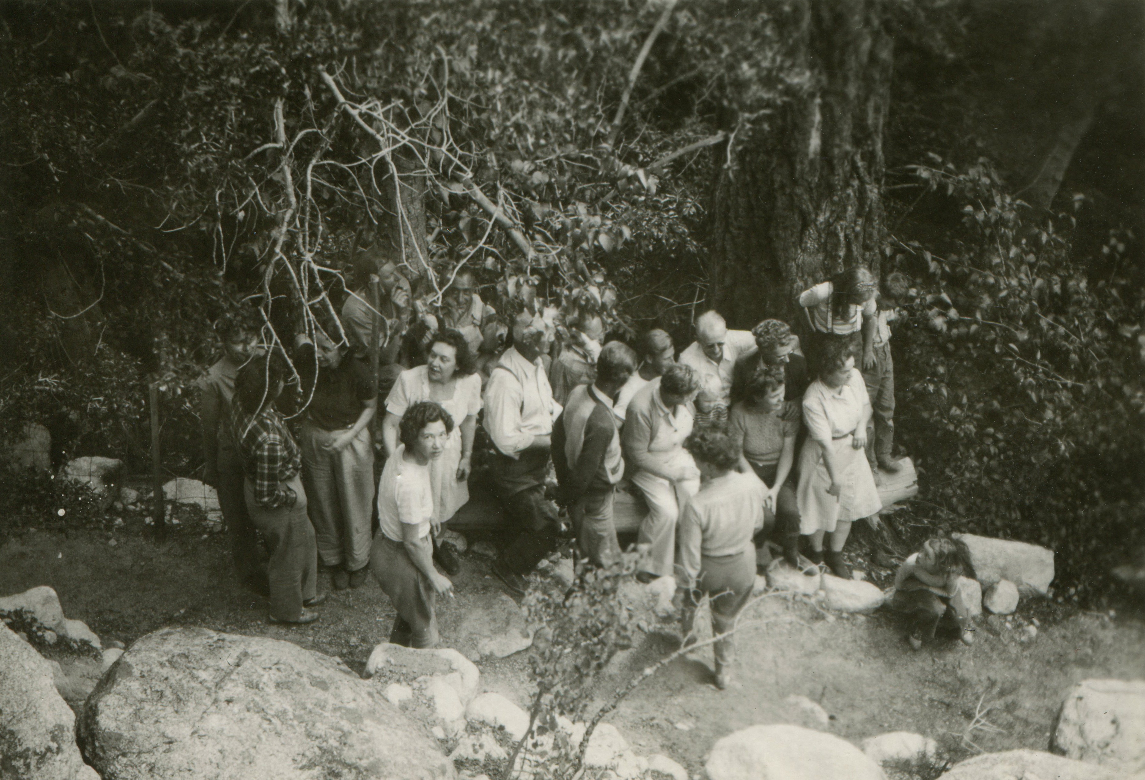 1946 Ashrama camp
