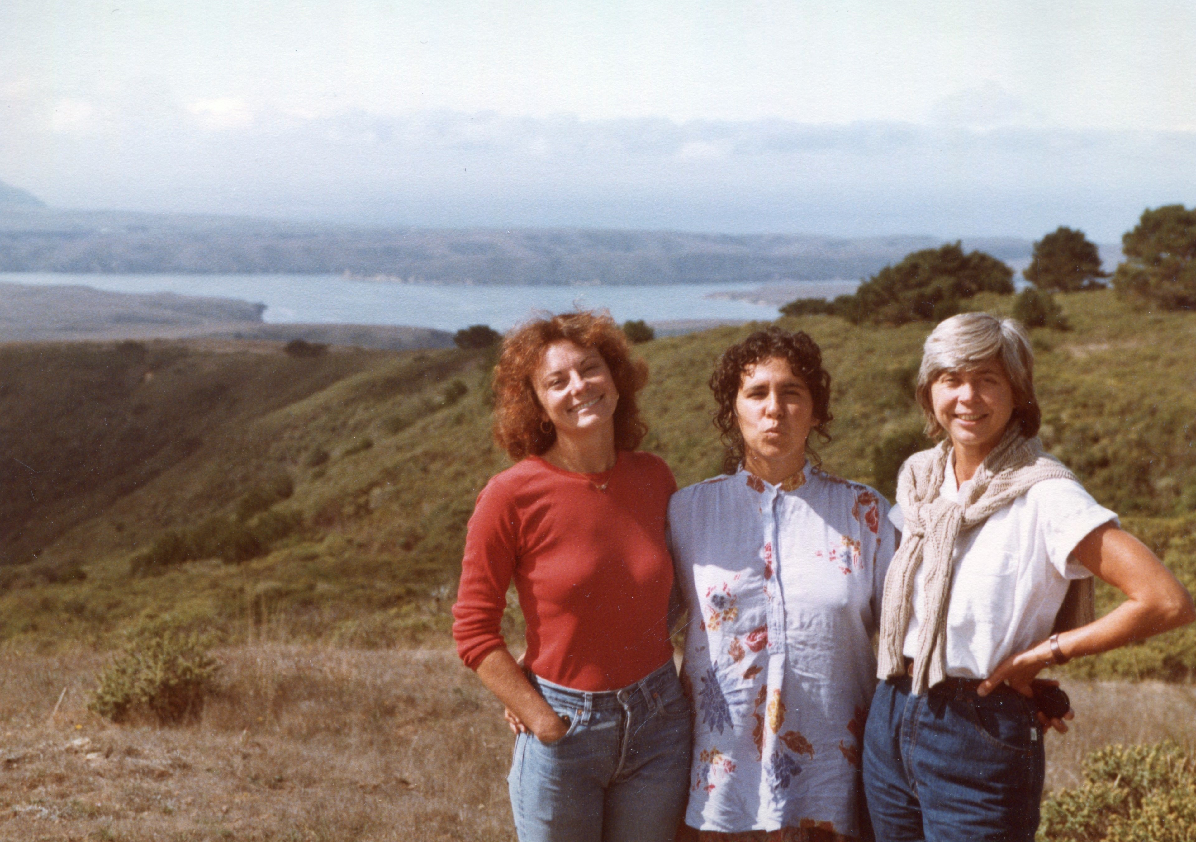 1983-Oct Drake's Bay, Dianne Harrison, Andrea Pucci, Mary Eubank