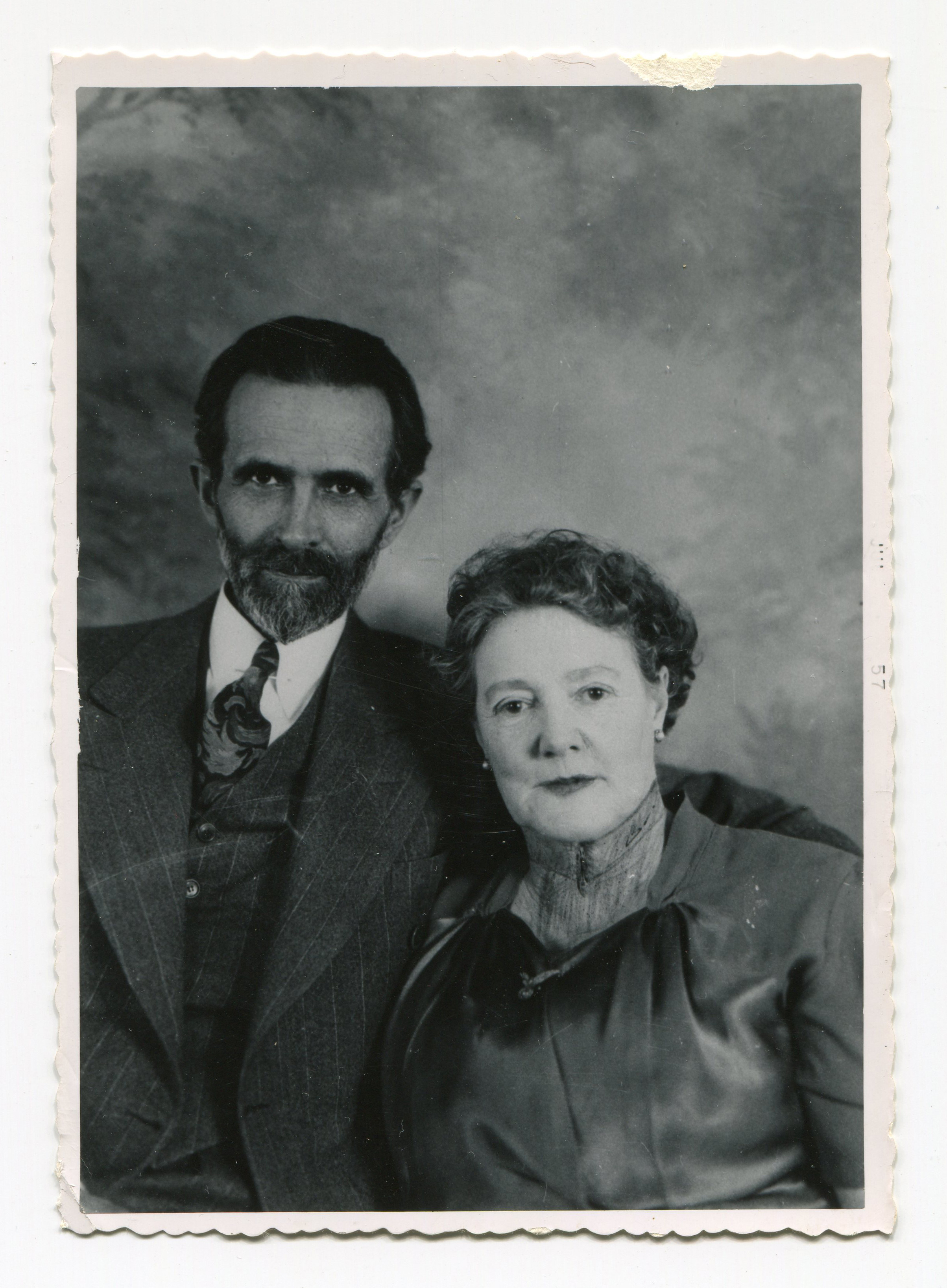 1936 Franklin & Sherifa portrait