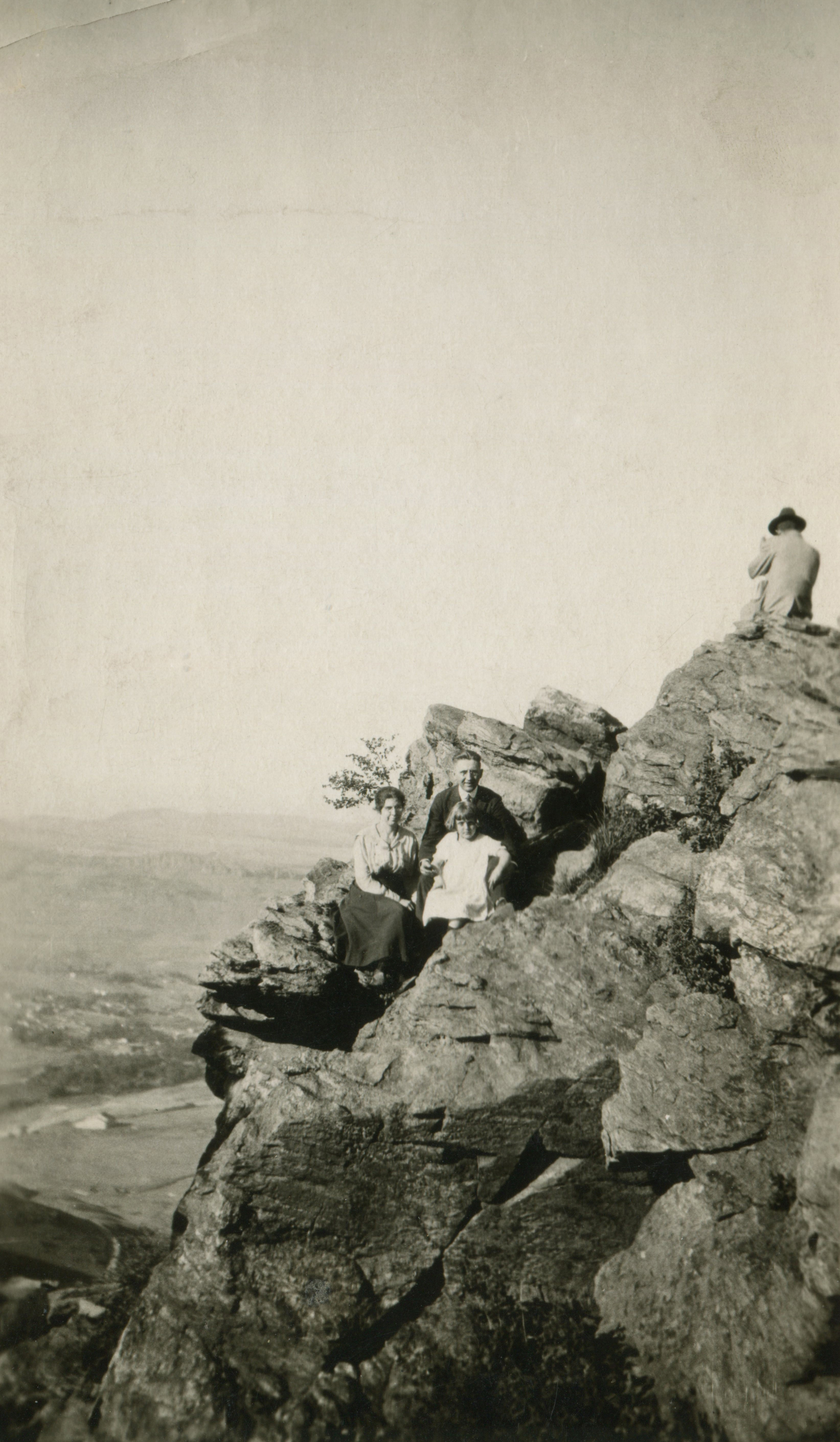 1940s On the mountaintop