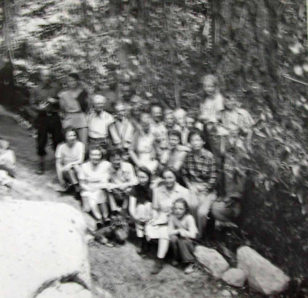 1947 Ashrama camp - group photo*