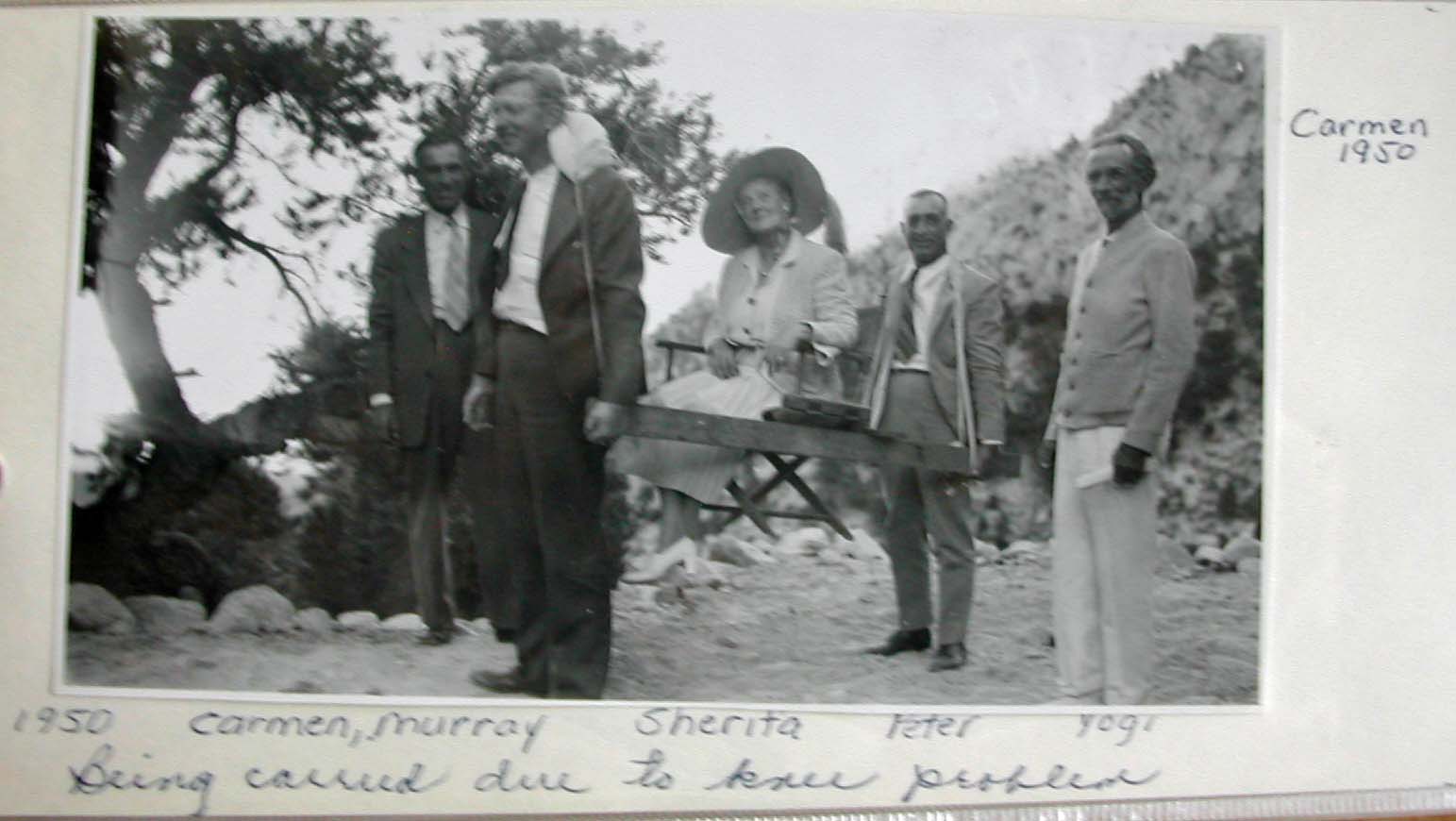 1950 Convention - Sherifa on litter*