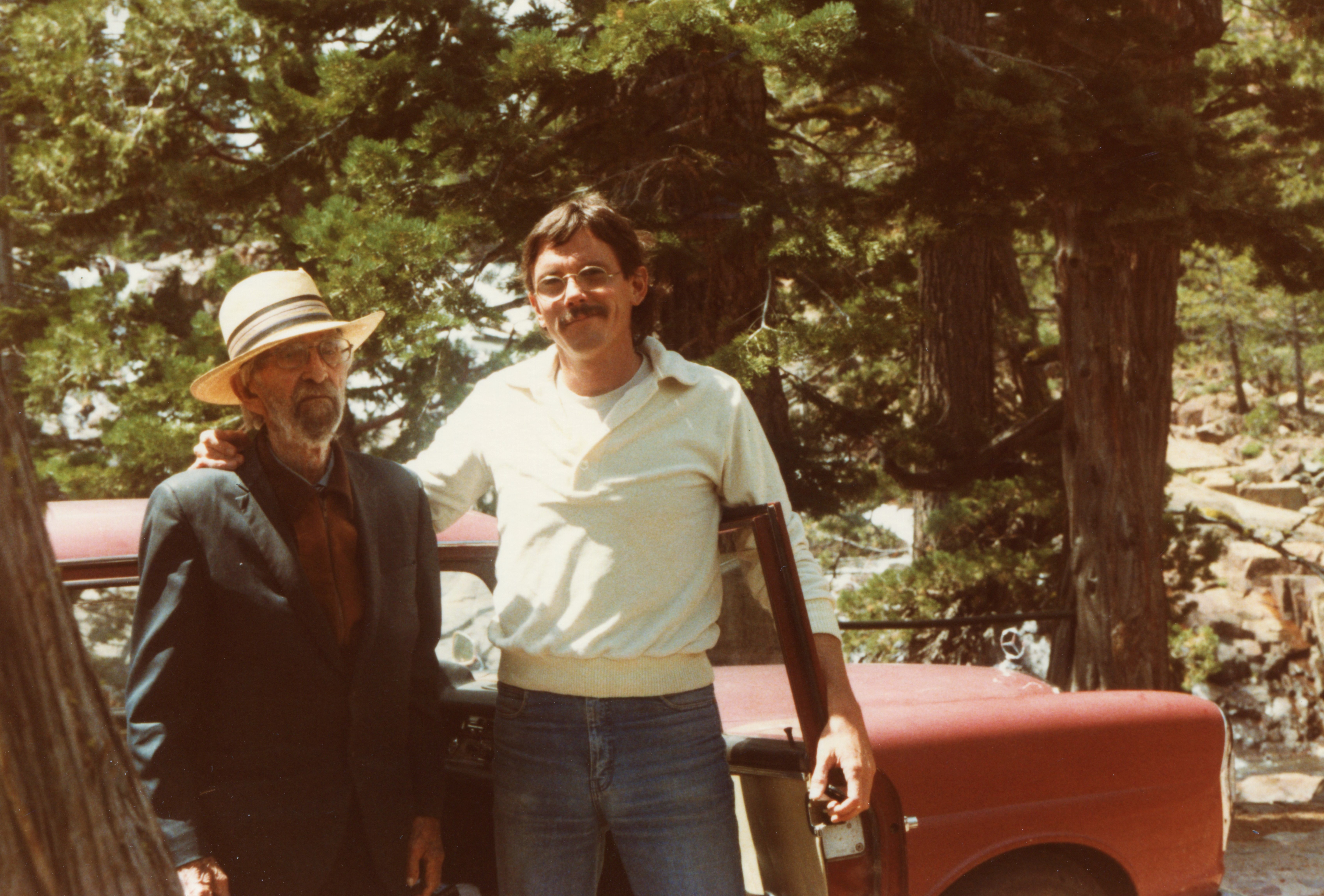 1983-Oct Horseshoe Meadows picnic, FMW, John Flinn