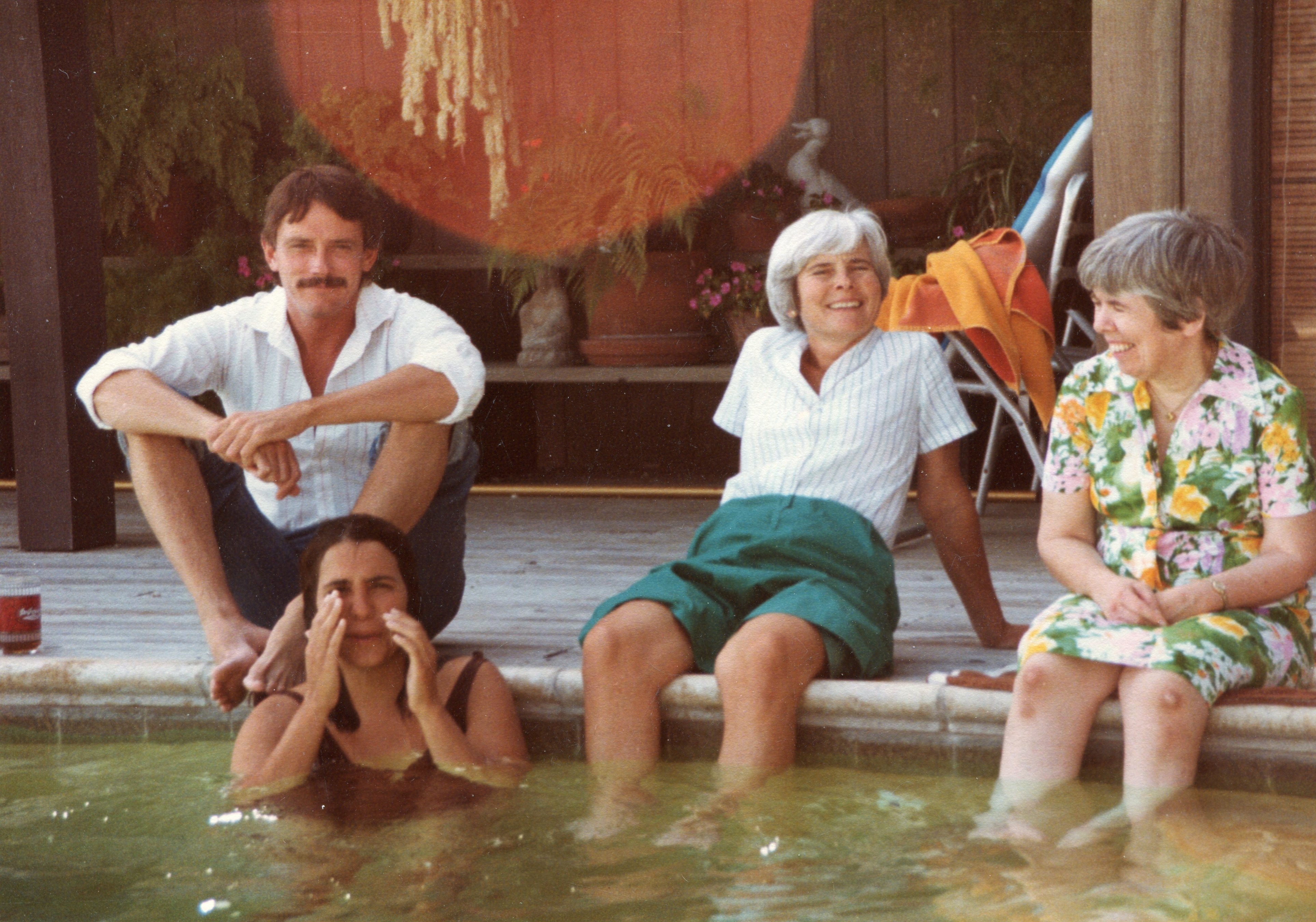1983-Oct Monterey, John Flinn, Andrea Pucci, FMW's nieces