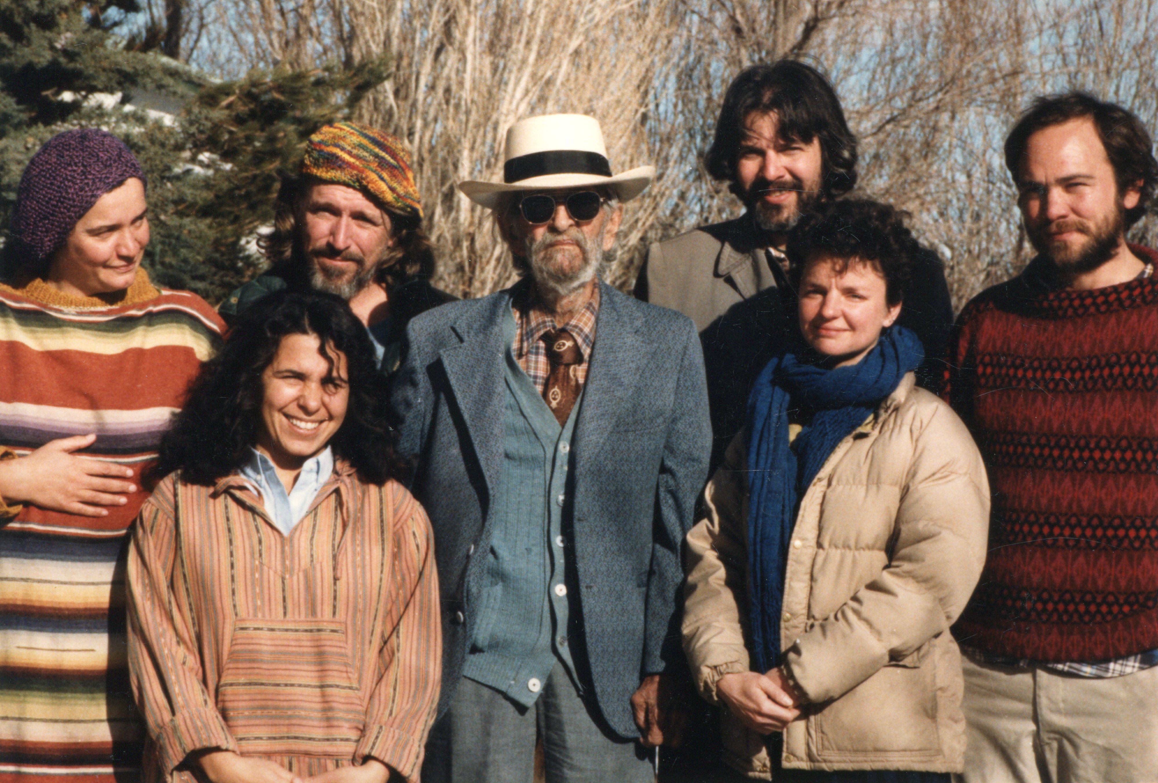 1984-Feb FMW home, Colette Soubiroux, Andrea Pucci, Jordan English, FMW, Tom Stolick, Ellen Vogel, Jim Anderson