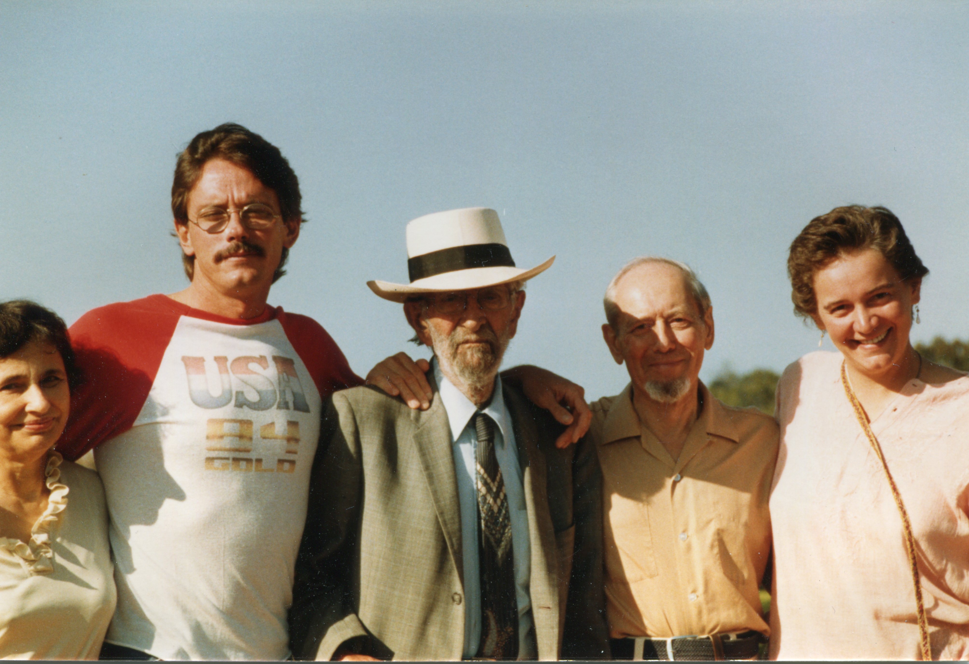 1984-Oct Santa Barbara, Sophia Melvin, John Flinn, FMW, Mael Melvin, Colette Soubiroux